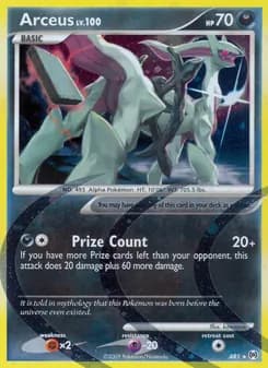 Arceus — Arceus — Rare