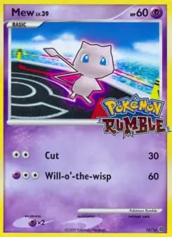Mew — Pokémon Rumble — None