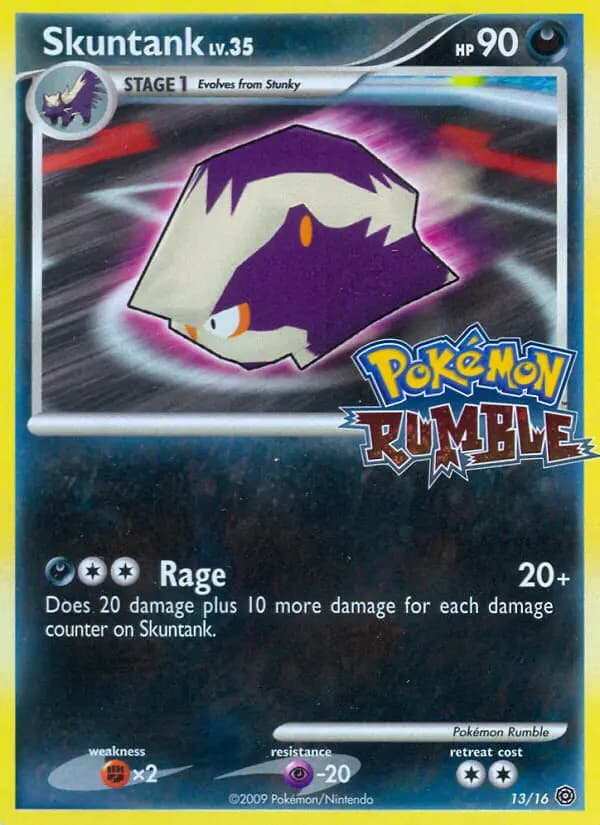 Skuntank — Pokémon Rumble, None