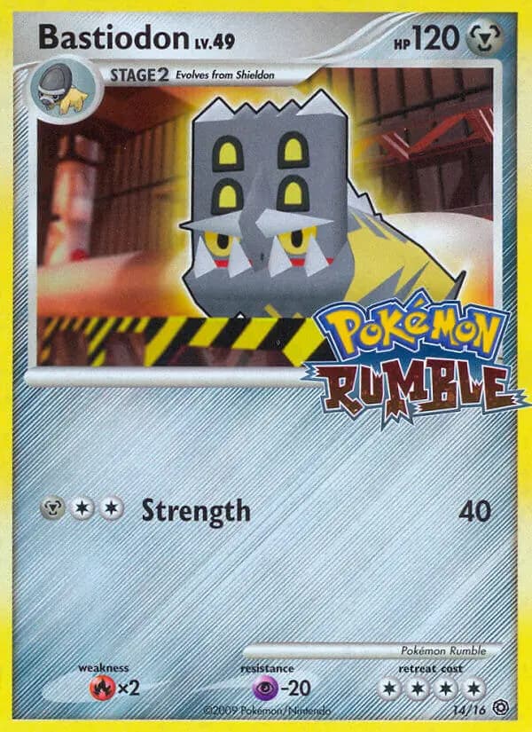 Bastiodon — Pokémon Rumble, None