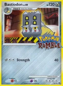 Bastiodon — Pokémon Rumble — None
