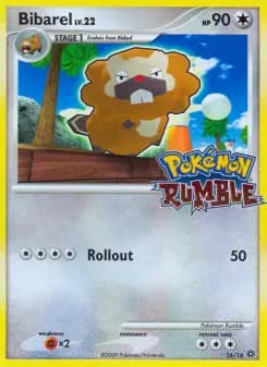 Bibarel — Pokémon Rumble — None