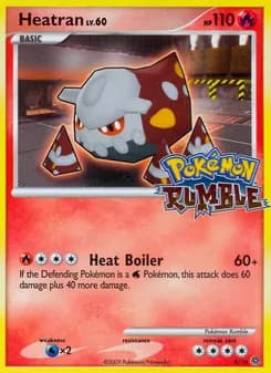 Heatran — Pokémon Rumble — None