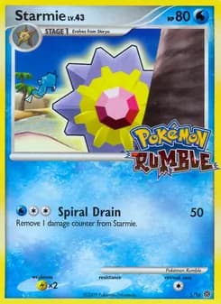 Starmie — Pokémon Rumble — None