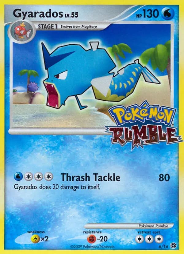 Gyarados — Pokémon Rumble, None