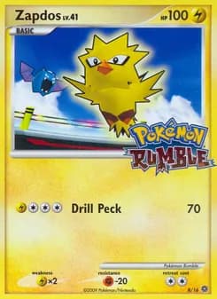 Zapdos — Pokémon Rumble — None