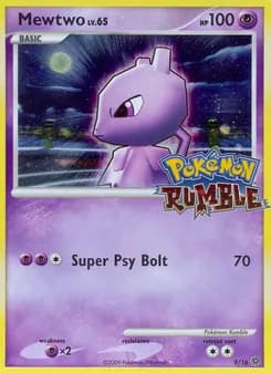 Mewtwo — Pokémon Rumble — None