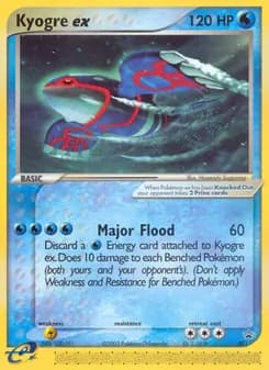 Kyogre ex — Nintendo Black Star Promos — Common