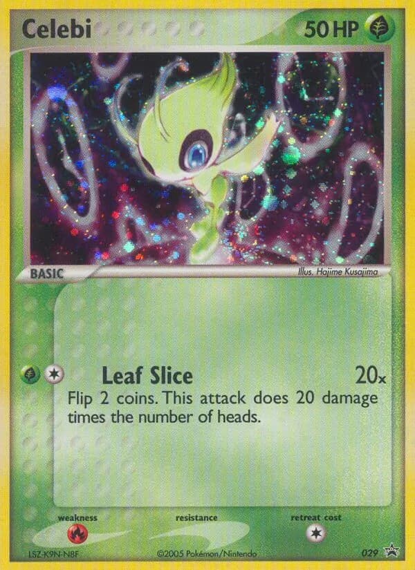 Celebi — Nintendo Black Star Promos, Common
