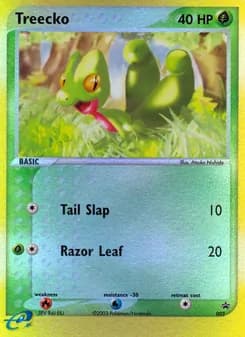 Treecko — Nintendo Black Star Promos — Common