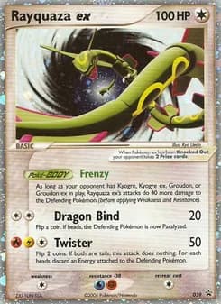 Rayquaza ex — Nintendo Black Star Promos — Common