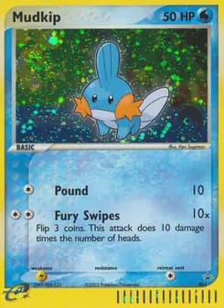Mudkip — Nintendo Black Star Promos — Common