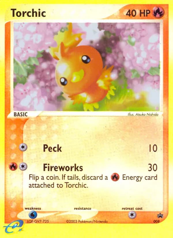 Torchic — Nintendo Black Star Promos, Common