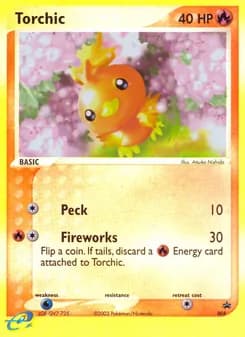Torchic — Nintendo Black Star Promos — Common