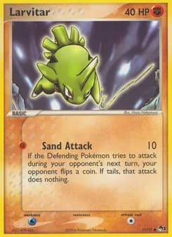 Larvitar — POP Series 1 — Common