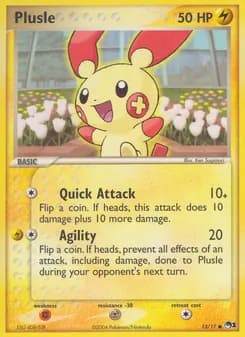 Plusle — POP Series 1 — Common