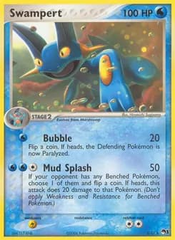 Swampert — POP Series 1 — Rare