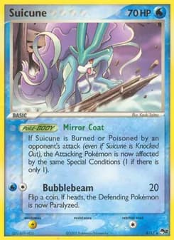 Suicune — POP Series 2 — Rare