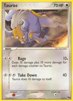 Tauros — POP Series 2 — Rare