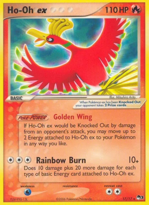 Ho-Oh ex — POP Series 3, Ultra Rare