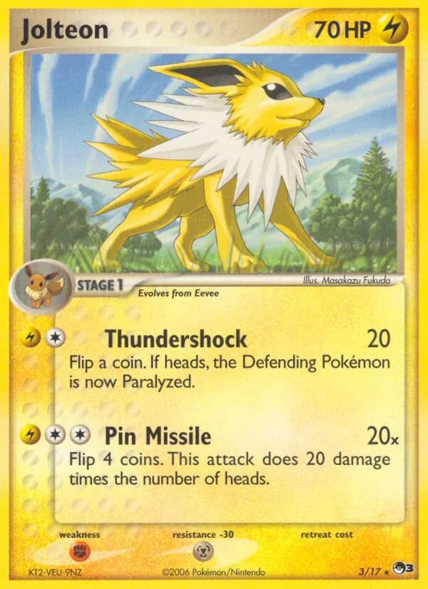 Jolteon — POP Series 3, Rare
