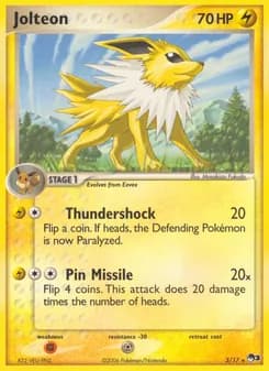Jolteon — POP Series 3 — Rare
