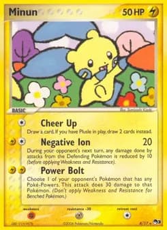 Minun — POP Series 3 — Rare