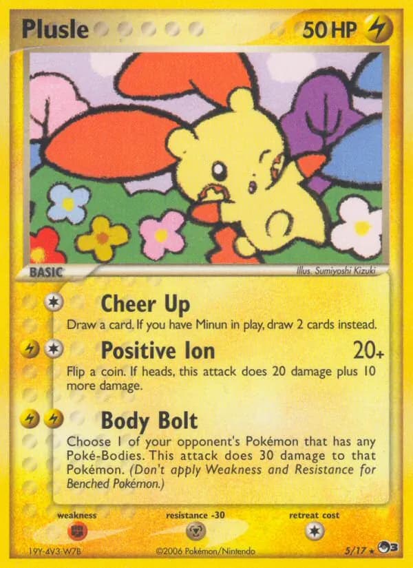 Plusle — POP Series 3, Rare