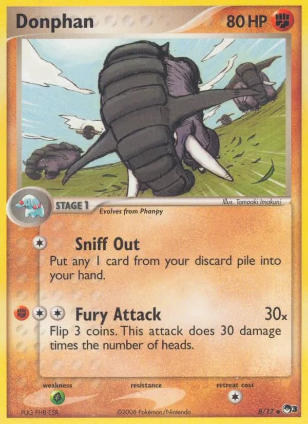 Donphan — POP Series 3, Uncommon