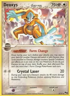 Deoxys δ — POP Series 4 — Rare