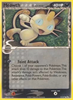 Meowth δ — POP Series 5 — Common