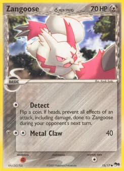 Zangoose δ — POP Series 5 — Common