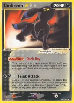 Umbreon ★ — POP Series 5 — Ultra Rare