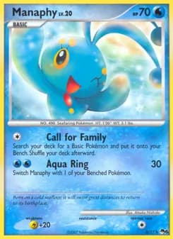Manaphy — POP Series 6 — Rare