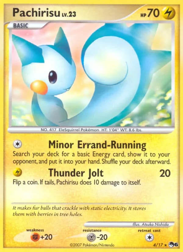 Pachirisu — POP Series 6, Rare