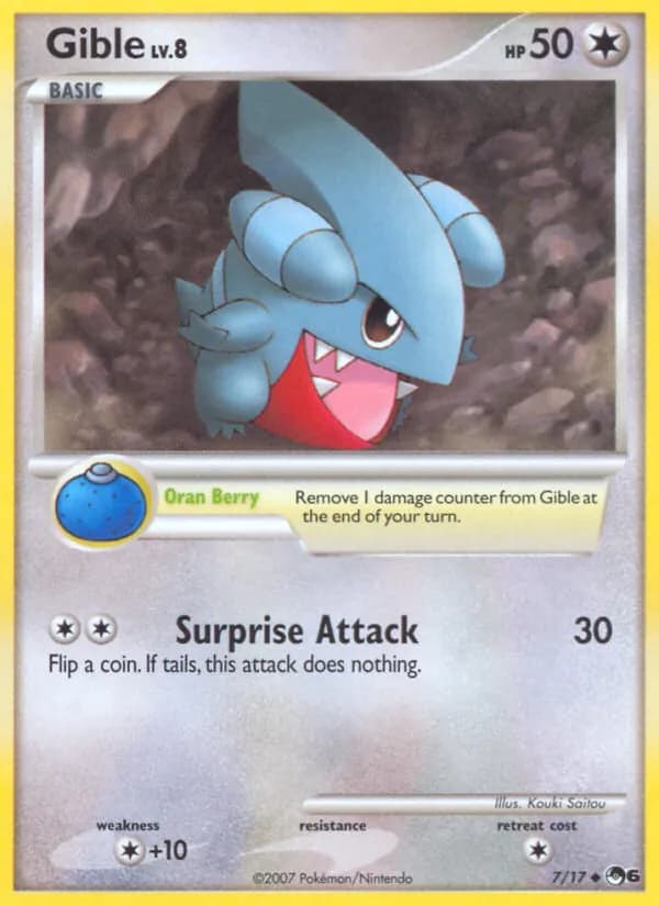 Gible — POP Series 6, Common