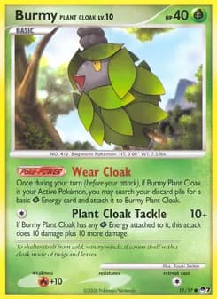 Burmy Plant Cloak — POP Series 7 — Common