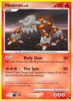Heatran — POP Series 8 — Rare
