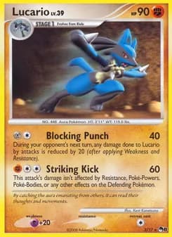 Lucario — POP Series 8 — Rare