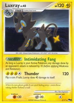 Luxray — POP Series 8 — Rare