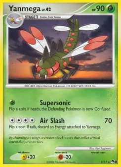 Yanmega — POP Series 8 — Rare