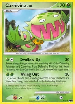 Carnivine — POP Series 8 — Uncommon