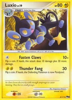 Luxio — POP Series 8 — Uncommon