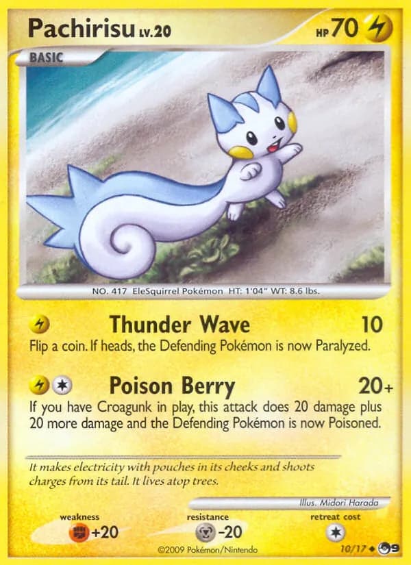 Pachirisu — POP Series 9, Uncommon
