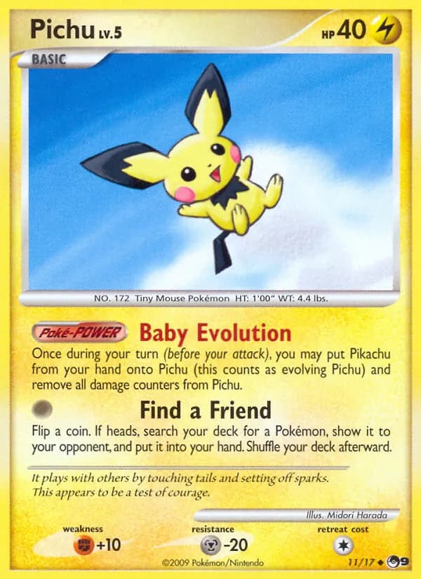 Pichu — POP Series 9, Uncommon