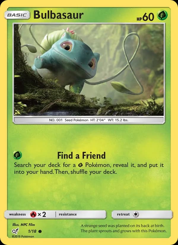 Bulbasaur — Detective Pikachu, Common