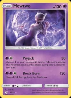 Mewtwo — Detective Pikachu — Ultra Rare