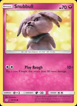 Snubbull — Detective Pikachu — Common