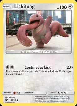Lickitung — Detective Pikachu — Common