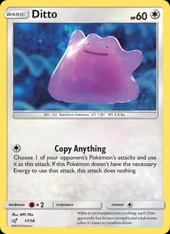 Ditto — Detective Pikachu — Ultra Rare